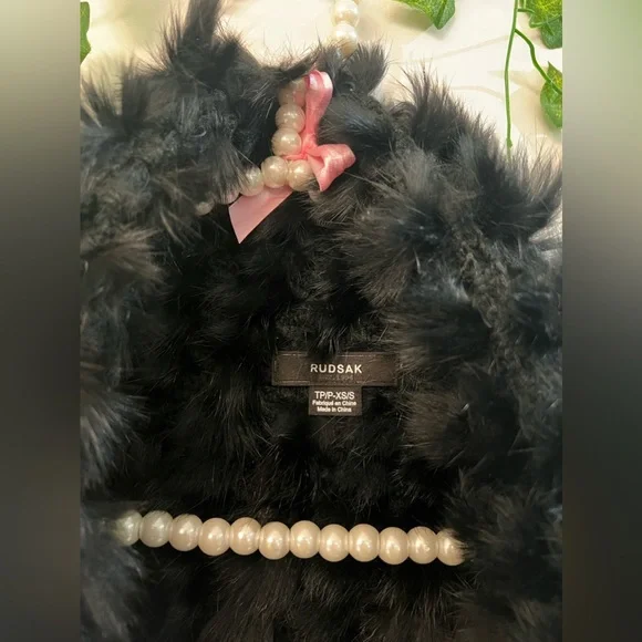 New Rudsak Rabbit Fur Vest - Picture 3 of 4